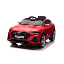 Licencirani auto na akumulator Audi E-TRON Sportback za decu Crveni