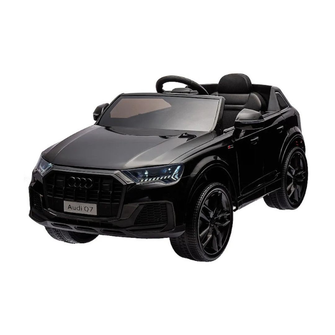 Licencirani auto na akumulator Audi Q7 za decu Crni