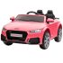 Licencirani auto na akumulator Audi TT RS Roadstar za decu Rozi