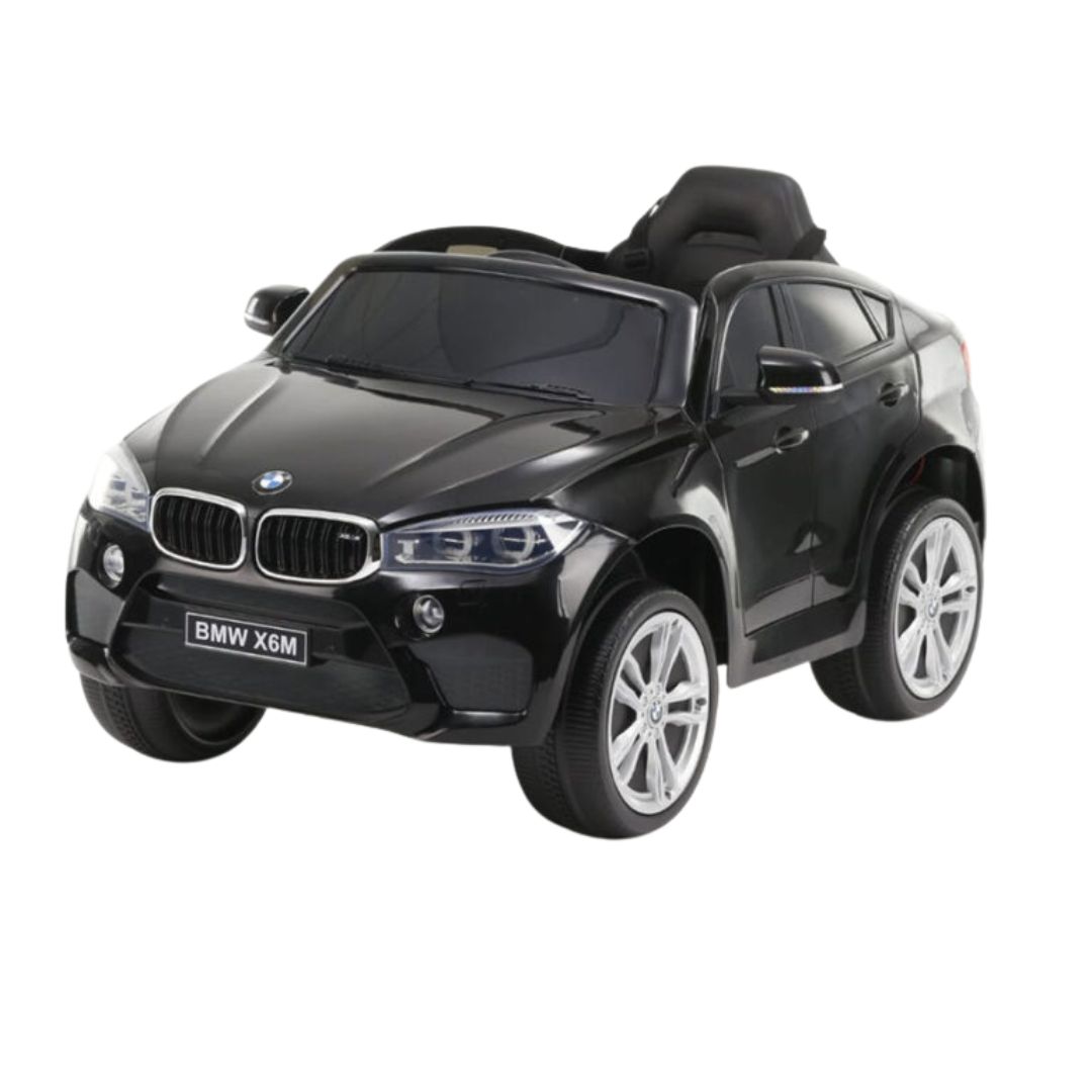 Licencirani auto na akumulator BMW X6M za decu Crni