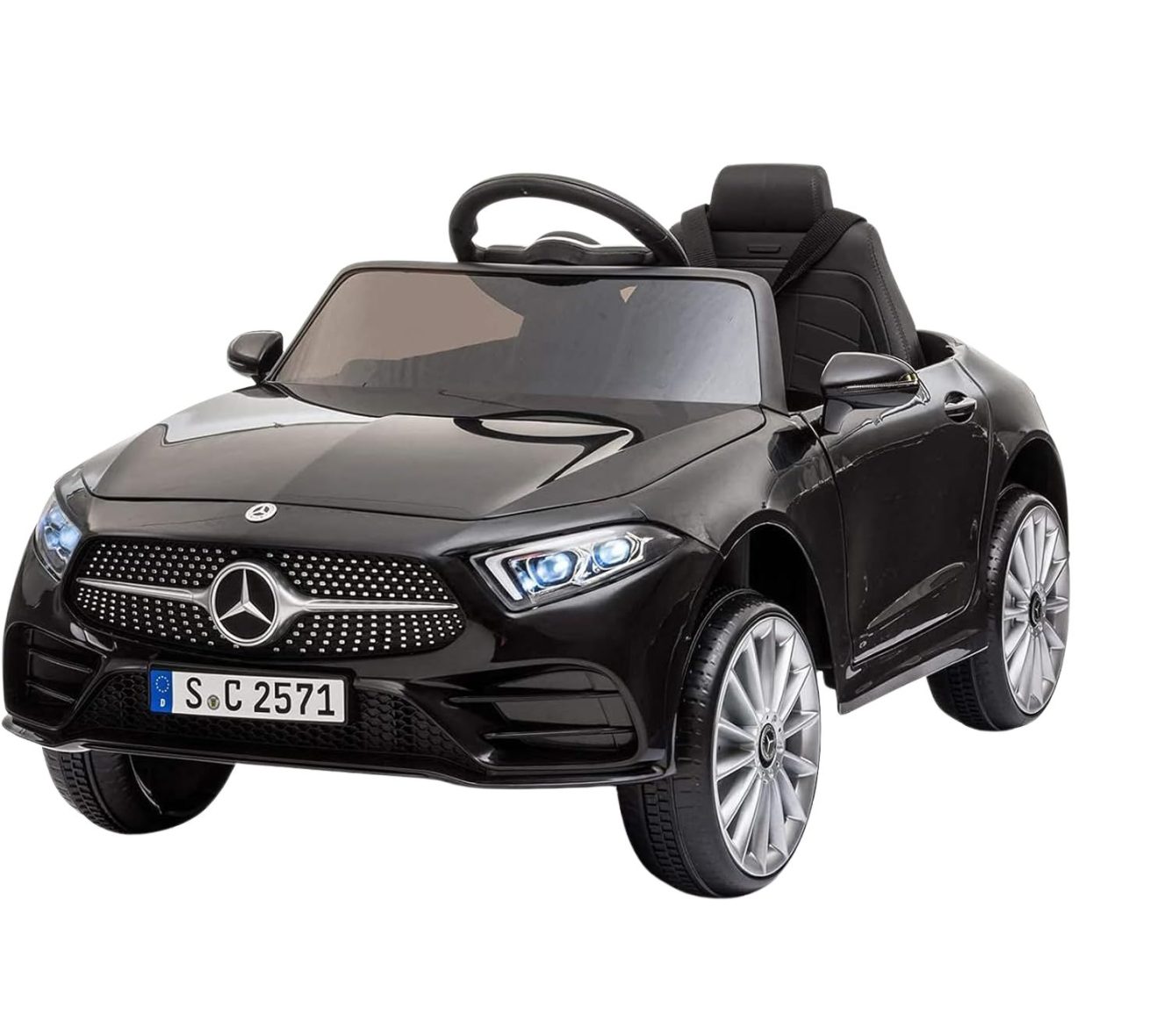 Licencirani auto na akumulator Mercedes CLS 350 za decu Crni