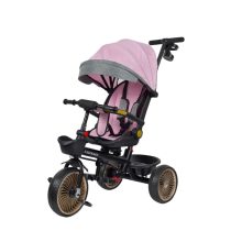 Tricikl za decu sa rotirajućim sedištem I ležećim položajem SM-25302 Roze (2)