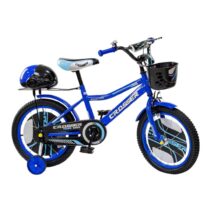 724-16” Deciji bicikl sa pomocnim tockovima ”Crosser” PLAVA