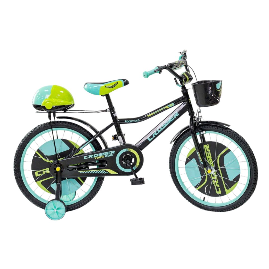 Dečiji bicikl Crosser 20″ Crno zeleni