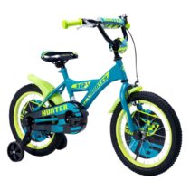 590049 Bicikl dečiji GALAXY HUNTER 16 tirkizneon zelena MAT