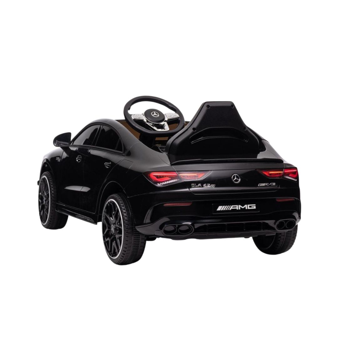 Auto Mercedes Benz AMG CLA 45 za decu Crni..
