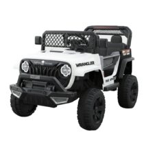 Auto na akumulator Wrangler za decu Beli (12V) SM-25401B