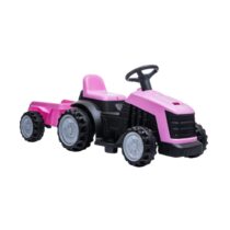 Traktor 192 na akumulator 6v Sa Prikolicom rozi