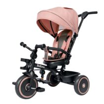 Beltino Nuovo Tricikl sa Rotirajućim Sedištem i Ležećim Položajem – Roze BLTN-26001R