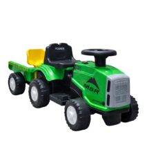Traktor za decu Mini Farmer sa prikolicom (6V) – Zeleni SM-26106Z.