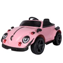 Auto na baterije Retro buba pink TS-022-2R-PI