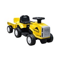 Traktor za decu Mini Farmer sa prikolicom (6V) – Žuti