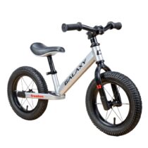 540113 Balance bike 12 GALAXY FREEDOM siva crna
