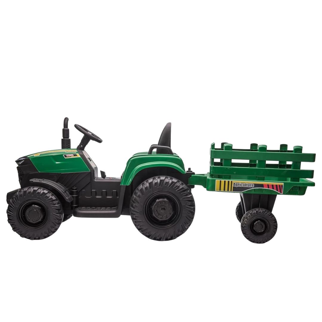 2223 Dečiji traktor na akumulator zeleni.