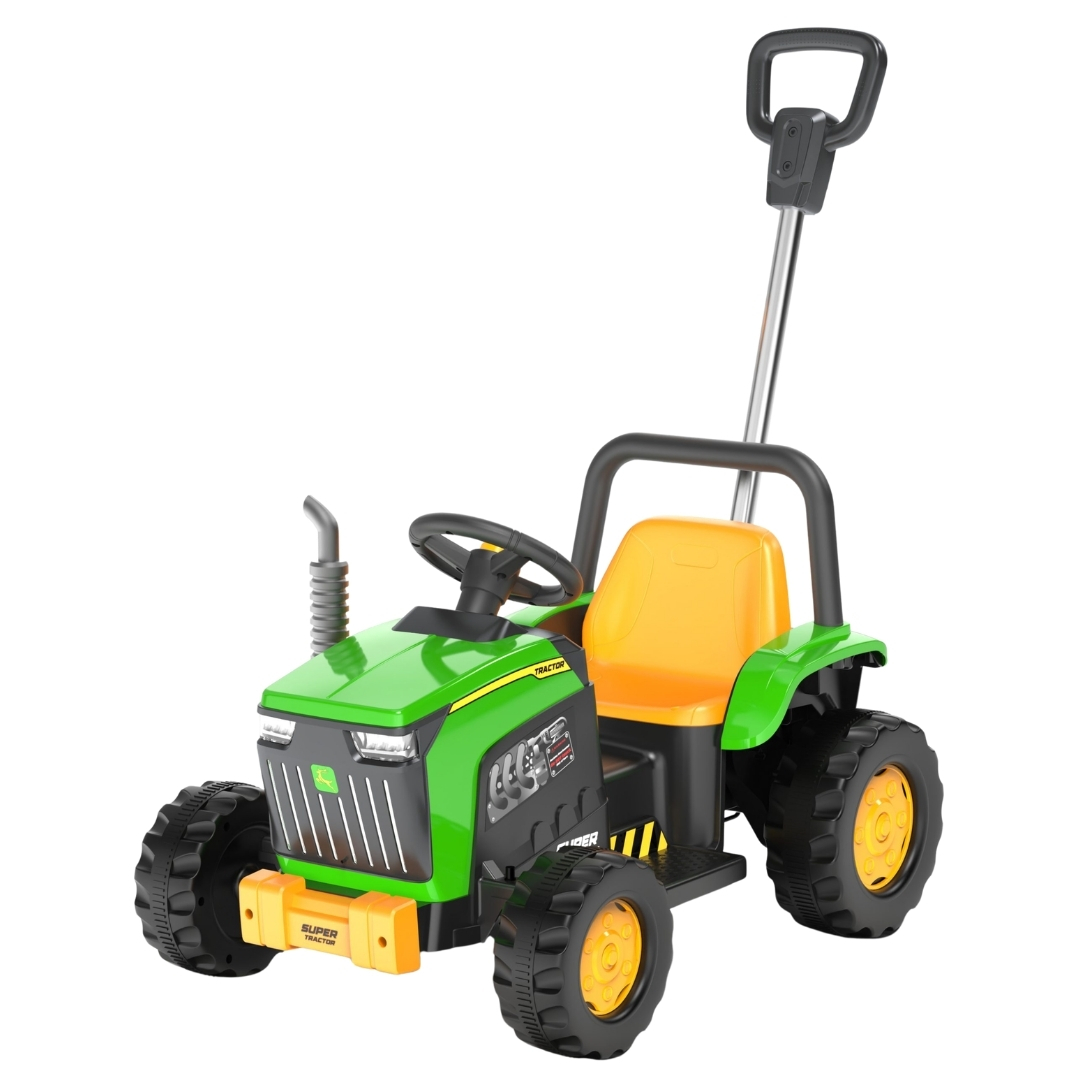 Dečiji traktor guralica na akumulator 6V Zelena