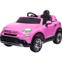 Auto na baterije FIAT 500X – Licencirani model 12V roza TS-180-2R - roza