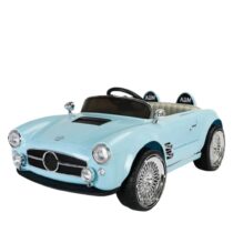 Auto na baterije Retro M – 12V sa daljinskim upravljačem Plava TS-10-2R - Plava