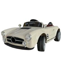 Auto na baterije Retro M – 12V sa daljinskim upravljačem bež TS-10-2R - bež