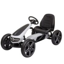 DEČIJA MERCEDES FORMULA KARTING NA PEDALE BELA